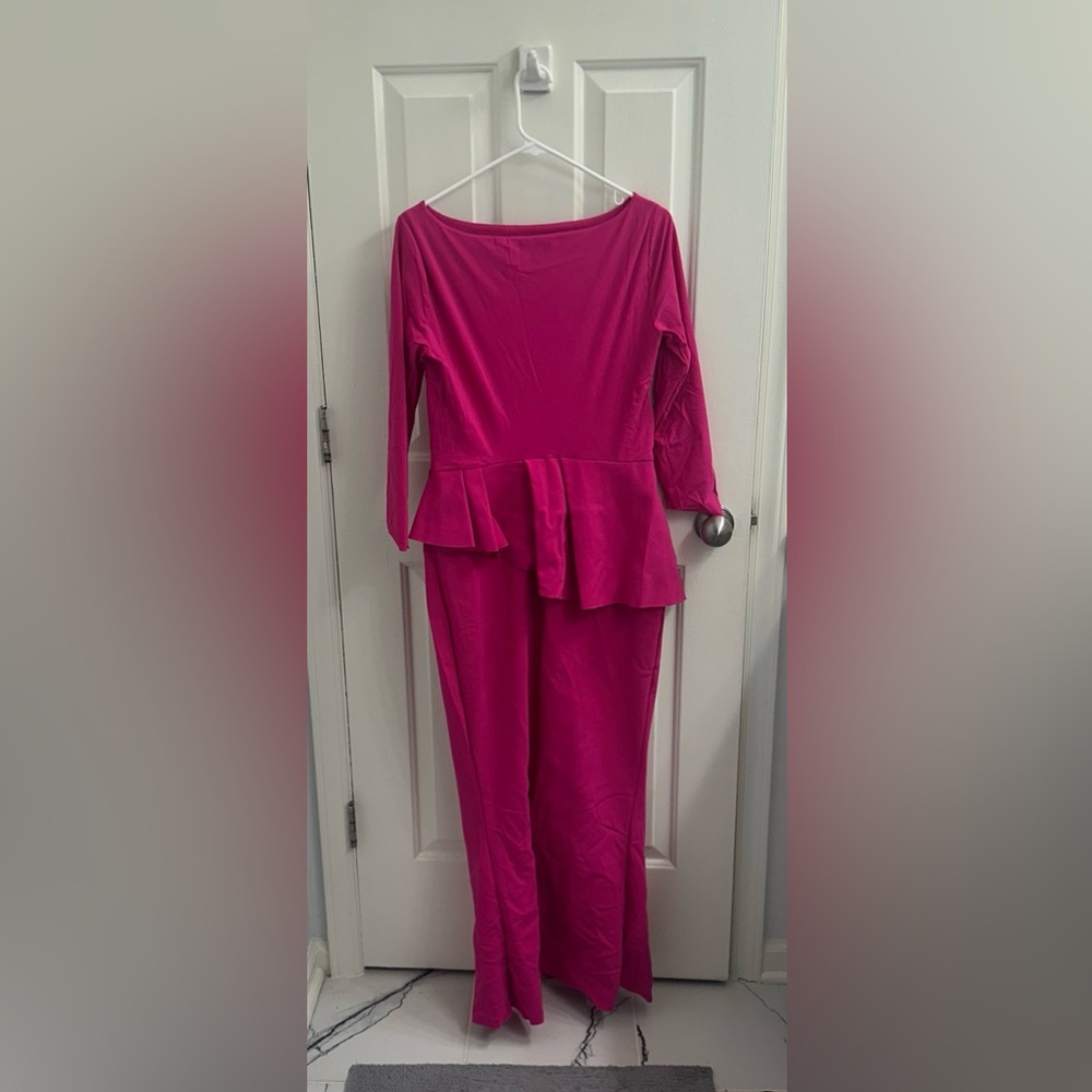 Chiara Boni Fuchsia Maxi Skirt dress